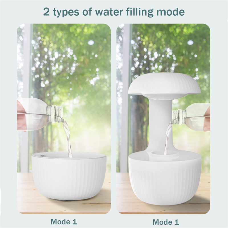 Illusive Anti-Gravity Humidifier with Clock - Image 6