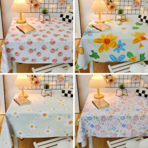 Waterproof And Oil-proof Tablecloth Coffee Table Dining Table Mats Decorative Cloth
