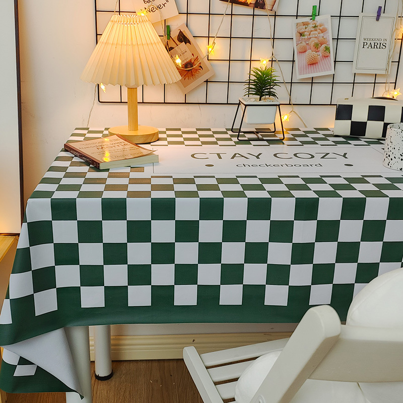 Waterproof And Oil-proof Tablecloth Coffee Table Dining Table Mats Decorative Cloth - Image 4