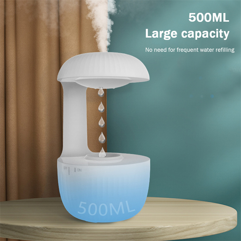 Illusive Anti-Gravity Humidifier with Clock - Image 4